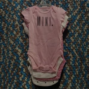 5-pack baby girl onesies